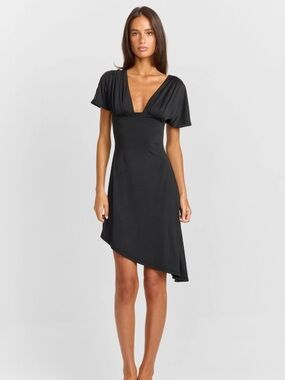 Sasha Therese Winnie Mini Dress Black